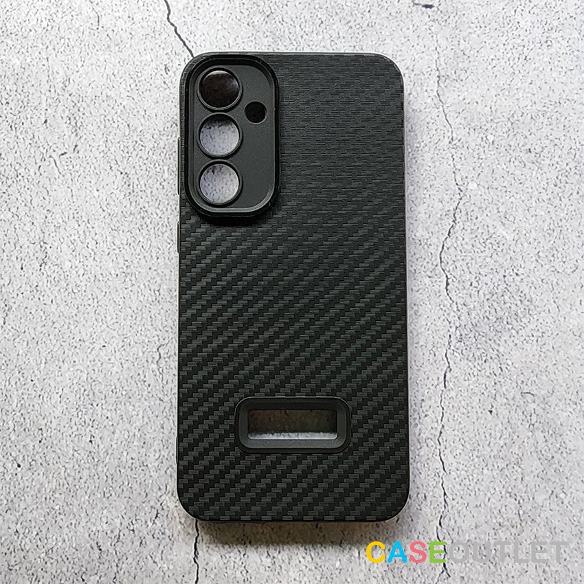 Samsung Galaxy A Series Back Cover Soft Carbon Texture